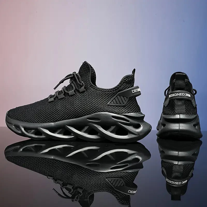 Men’s Breathable Summer Sneakers – Lightweight Running Shoes (Up to Size 46)